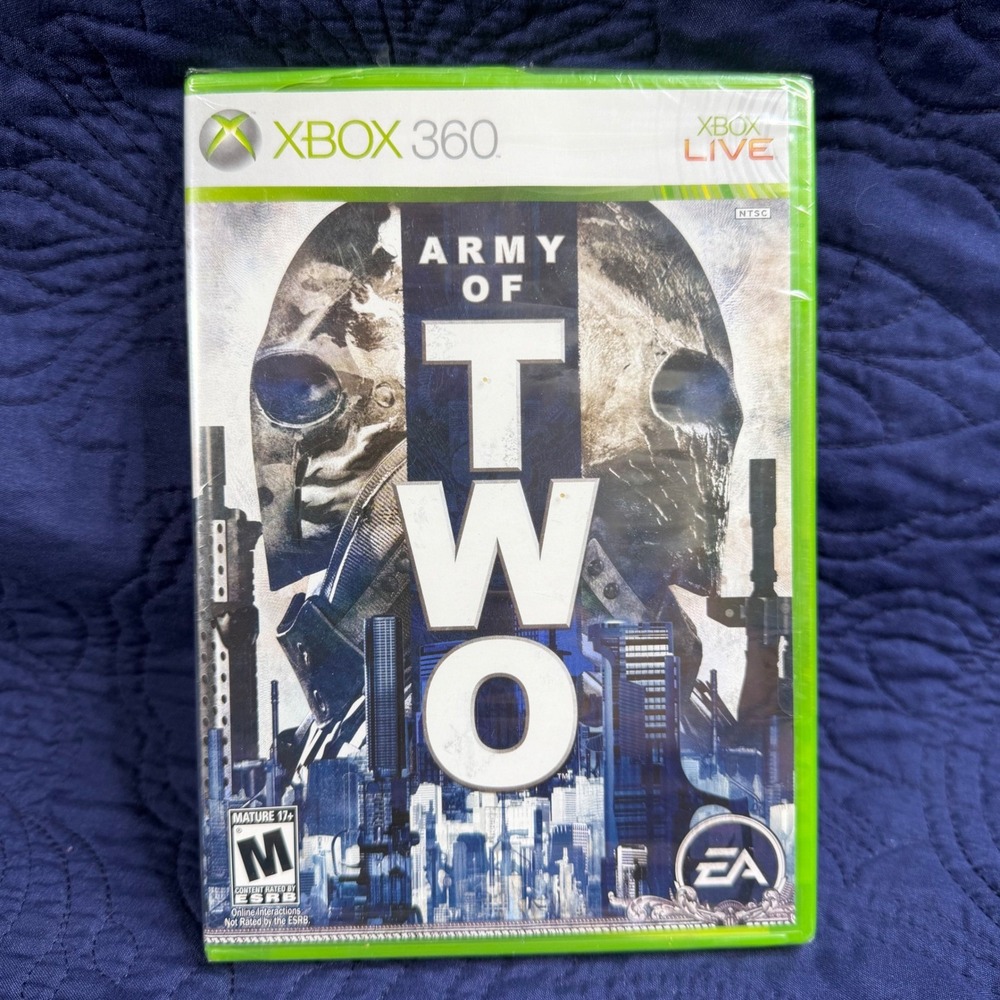 Army of Two Xbox 360 EA Games 2008 Tactical Shooter New Factory Sealed Read